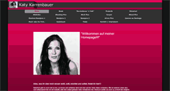 Desktop Screenshot of katy-karrenbauer.com